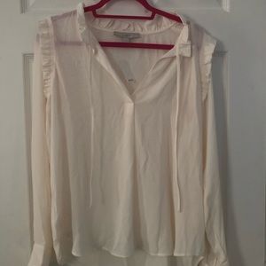 LOFT Ruffle Blouse